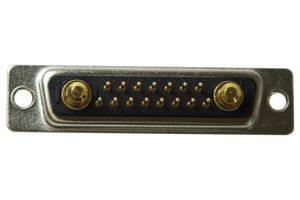 NORCOMP 681M17W2103L001 连接器, 组合式D-SUB, Power-D 681M Series, DB-17W2, 插头, 17 触点, 15信号, 2电源, 焊接