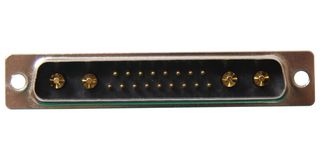 NORCOMP 681M21WA4PL001 连接器, 组合式D-SUB, Power-D 681M Series, DC-21WA4, 插头, 21 触点, 17信号, 4电源, 焊接
