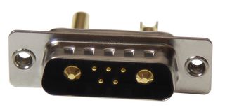 NORCOMP 680M7W2103L211 连接器, 组合式D-SUB, Power-D 680M Series, DA-7W2, 插头, 7 触点, 5信号, 2电源, 焊接杯