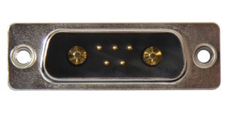NORCOMP 680M7W2103L411 Combination Layout D Sub Connector, Power-D 680M Series, DA-7W2, Plug, 7 Contacts