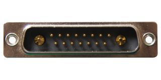 NORCOMP 681M17W2103L011 连接器, 组合式D-SUB, Power-D 681M Series, DB-17W2, 插头, 17 触点, 15信号, 2电源, 焊接
