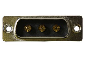 NORCOMP 681M3W3103L011 连接器, 组合式D-SUB, Power-D 681M Series, DA-3W3, 插头, 3 触点, 3电源, 焊接