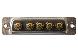 NORCOMP 681M5W5203L011 连接器, 组合式D-SUB, Power-D 681M Series, DB-5W5, 插座, 5 触点, 5电源, 焊接