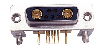 NORCOMP 685M7W2203L461 Combination Layout D Sub Connector, Power-D 685M Series, DA-7W2, Receptacle, 7 Contacts