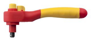 WIHA 43054 棘轮扳手, 0.25英寸, 145 mm 长