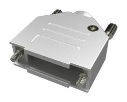 AMPHENOL COMMUNICATIONS SOLUTIONS 8655AMCT1A11KLF D Sub Backshell, DC, 180°, Metal Body
