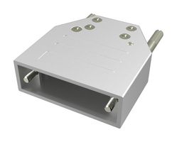 AMPHENOL COMMUNICATIONS SOLUTIONS 8655BMET1A10KLF D Sub Backshell, DE, 180°, Metal Body
