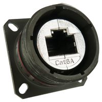 AMPHENOL SOCAPEX RJF6A2SA1B 直列式适配器, 适配器, 直列式, RJ45, RJ45, RJF 6A