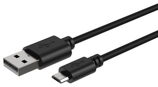 ANSMANN 1700-0129 USB线缆, A型插头至Micro B型插头, 1 m, 3.3 ft, USB 2.0, 黑色