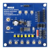 MONOLITHIC POWER SYSTEMS (MPS) EV6543A-L-01A 评估板, MP6543AGL, 3相BLDC驱动器, 电机驱动器