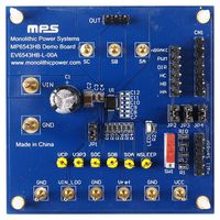 MONOLITHIC POWER SYSTEMS (MPS) EV6543HB-L-00A 评估板, MP6543HGL-B, 3相BLDC驱动器, 电机驱动器