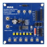 MONOLITHIC POWER SYSTEMS (MPS) EV6543-L-01A 评估板, MP6543GL, 3相BLDC驱动器, 电机驱动器