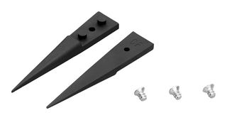 KNIPEX 92 89 05 Replacement Tip, Straight/ Flat, Carbon Fibre Reinforced Plastic Tip, 40 mm