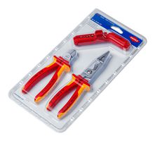 KNIPEX 00 31 30 BK V01 Electrical Installation Set, 3 Pc