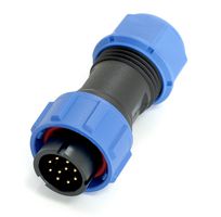 MULTICOMP PRO MP007622 Circular Connector, Sealed Circular Connector, MP SY17, Cable Mount Plug, 10 Contacts, Solder Pin