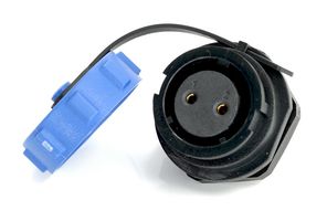 MULTICOMP PRO MP007653 Circular Connector, w/ Cap, Sealed Circular Connector, MP SY17, Panel Mount Receptacle, 2 Contacts
