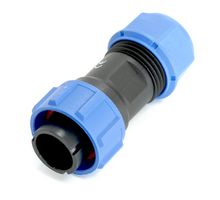 MULTICOMP PRO MP007663 Circular Connector, MP-SY17, Plug, 2 Way, Cable Mount, Bayonet, Crimp Pins Not Included, IP67, 10A