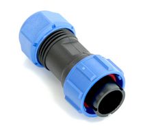 MULTICOMP PRO MP007664 Circular Connector, MP-SY17, Plug, 3 Way, Cable Mount, Bayonet, Crimp Pins Not Included, IP67, 10A
