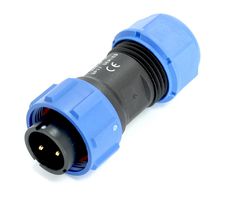 MULTICOMP PRO MP007538 Circular Connector, Sealed Circular Connector, MP SP17, Cable Mount Plug, 2 Contacts, Solder Pin