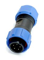 MULTICOMP PRO MP007541 Circular Connector, Sealed Circular Connector, MP SP17, Cable Mount Plug, 5 Contacts, Solder Pin