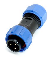 MULTICOMP PRO MP007543 Circular Connector, B Format, Sealed Circular Connector, MP SP17, Cable Mount Plug, 3 Contacts
