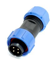 MULTICOMP PRO MP007544 Circular Connector, B Format, Sealed Circular Connector, MP SP17, Cable Mount Plug, 4 Contacts