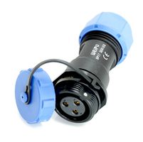 MULTICOMP PRO MP007563 Circular Connector, B Format, w/ Cap, Sealed Circular Connector, MP SP17, Cable Mount Receptacle
