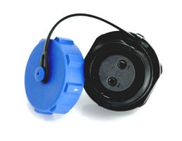 MULTICOMP PRO MP007582 Circular Connector, B Format, w/ Cap, Sealed Circular Connector, MP SP17, Panel Mount Receptacle
