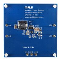 MONOLITHIC POWER SYSTEMS (MPS) EVQ3362-J-00A Evaluation Board, MPQ3362GJ, Boost, Analogue, PWM, 3 V to 36 V I/P, 36 V Output, 200 mA, LED Driver