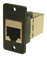 CLIFF ELECTRONIC COMPONENTS CP30625SX1 In-Line Adapter, Cat6a, Adaptor, In-Line, RJ45, RJ45, Slim FeedThrough