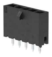 MOLEX 216571-1005 Pin Header, Power, Wire-to-Board, 3 mm, 1 Rows, 5 Contacts, Through Hole Straight