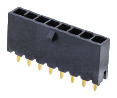 MOLEX 216571-2008 Pin Header, Power, Wire-to-Board, 3 mm, 1 Rows, 8 Contacts, Through Hole Straight