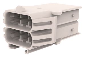 TE CONNECTIVITY 1-2337219-6 Connector Housing, Power Versa-Lock, Receptacle, 6 Ways, 5 mm
