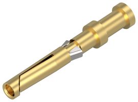 TE CONNECTIVITY T2020012010-000 重载连接器触芯, HD, 母, 18 AWG, 压接, 10 A, 黄铜
