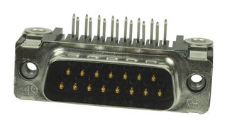 AMP - TE CONNECTIVITY 5747236-4 D Sub Connector, Standard, Plug, AMPLIMITE HD-20, 15 Contacts, DA, Solder