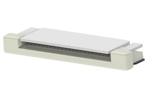 TE CONNECTIVITY - AMP 2-1734839-2 FFC / FPC Board Connector, 0.5 mm, 22 Contacts, Surface Mount Right Angle, Top, 1 Row