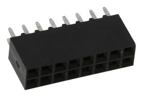 TE CONNECTIVITY - AMP 5-534206-8 PCB插座, 板至板, 2.54 mm, 2 排, 16 触点, 通孔安装, AMPMODU MOD II