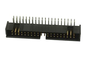 AMP - TE CONNECTIVITY 5103310-8 Pin Header, Wire-to-Board, 2.54 mm, 2 Rows, 40 Contacts, Through Hole Right Angle, AMP-LATCH