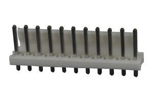 AMP - TE CONNECTIVITY 1-640445-1 引脚针座, 线至板, 3.96 mm, 1 排, 11 触点, 通孔直型, MTA-156