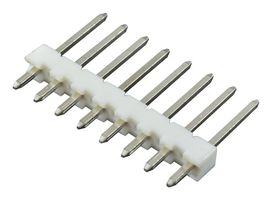 AMP - TE CONNECTIVITY 3-644456-8 引脚针座, 线至板, 2.54 mm, 1 排, 8 触点, 通孔直型, MTA-100