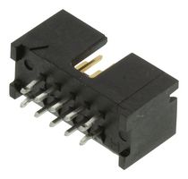 AMP - TE CONNECTIVITY 5104338-1 引脚针座, 线至板, 2.54 mm, 2 排, 10 触点, 通孔直型, AMP-LATCH