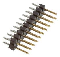AMP - TE CONNECTIVITY 6-146256-0 引脚针座, 板至板, 2.54 mm, 2 排, 20 触点, 通孔直型, AMPMODU II
