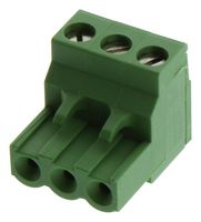 BUCHANAN - TE CONNECTIVITY 796640-3 Pluggable Terminal Block, 5 mm, 3 Ways, 30 AWG, 12 AWG, 3 mm², Screw