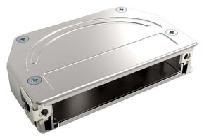 TE CONNECTIVITY 1-2308330-1 D Sub Backshell, DC, 45°, 180°, Zinc Body