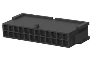 AMP - TE CONNECTIVITY 2-794615-4 Connector Housing, Micro MATE-N-LOK, Plug, 24 Ways, 3 mm, AMP Micro MATE-N-LOK Series Contacts