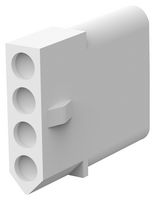 AMP - TE CONNECTIVITY 770075-1 Connector Housing, Commercial 0.093", Receptacle, 4 Ways, 5.03 mm