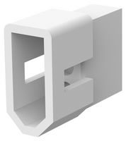 AMP - TE CONNECTIVITY 770331-1 连接器外壳, Commercial .062", 插头, 3 路, 3.68 mm, AMP商用 .062英寸系列触点
