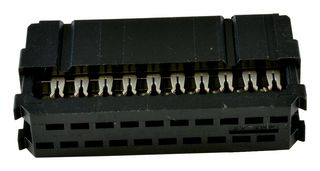 AMP - TE CONNECTIVITY 1658623-4 IDC连接器, IDC插座, 母, 2.54 mm, 2排, 20 触点, 电缆安装