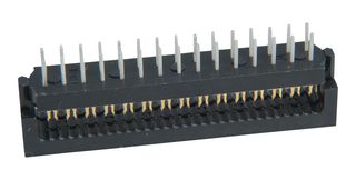 AMP - TE CONNECTIVITY 1-746610-7 IDC Connector, Board In Connector, 2.54 mm, 2 Row, 30 Contacts, Cable Mount, Through Hole Mount
