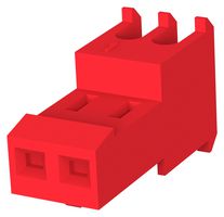 AMP - TE CONNECTIVITY 3-640620-2 IDC连接器, IDC插座, 母, 2.54 mm, 1排, 2 触点, 电缆安装